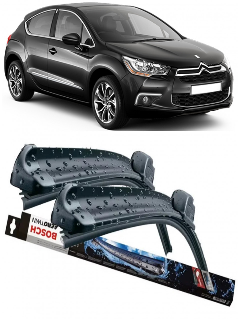 Stergatoare auto dedicat cu masina Citroen Ds4