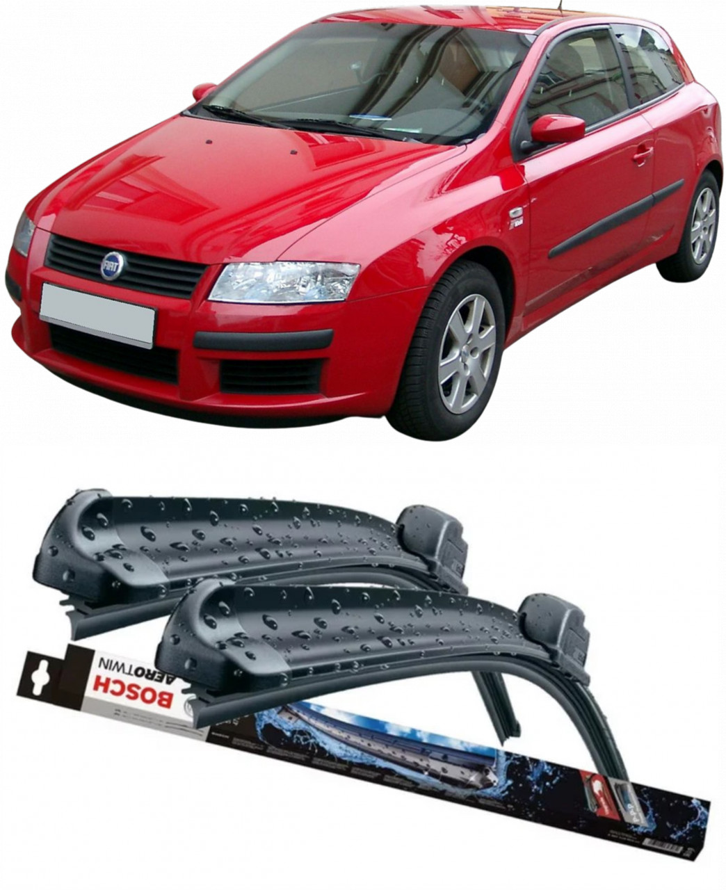 Stergatoare auto dedicat cu masina Fiat Stilo