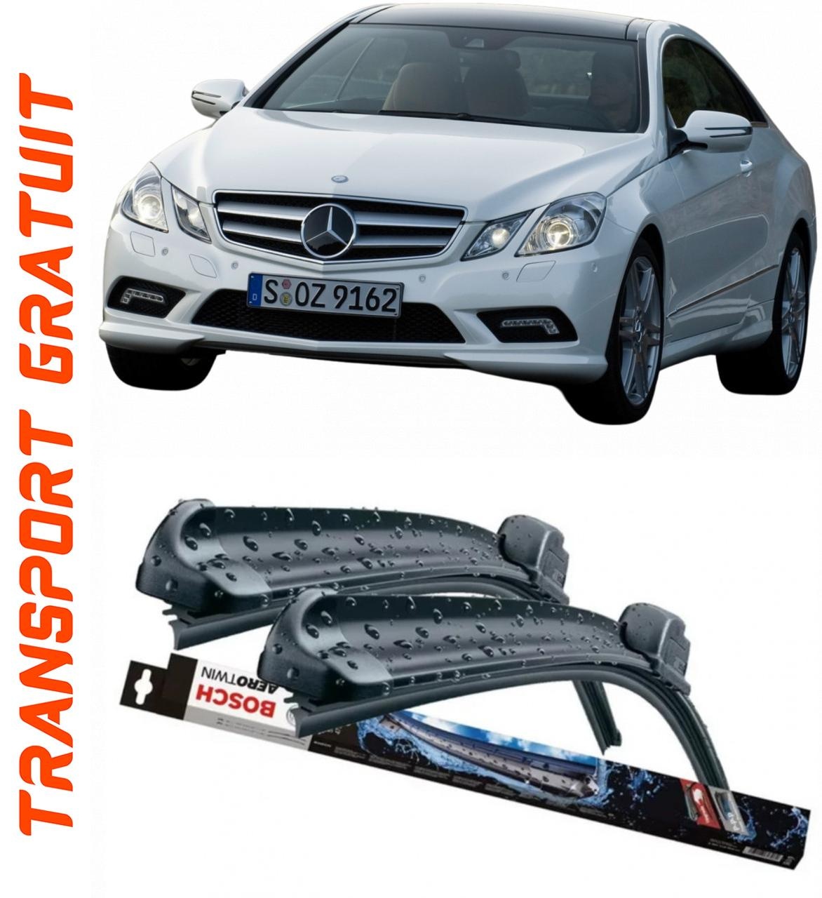 Stergatoare auto dedicat cu masina Mercedes E