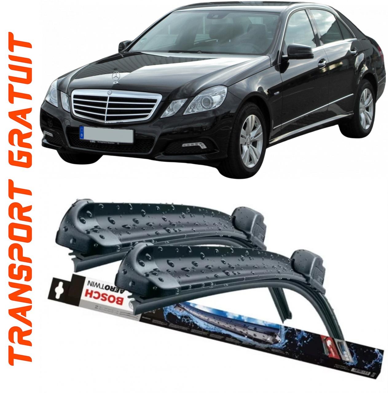 Stergatoare auto dedicat cu masina Mercedes E