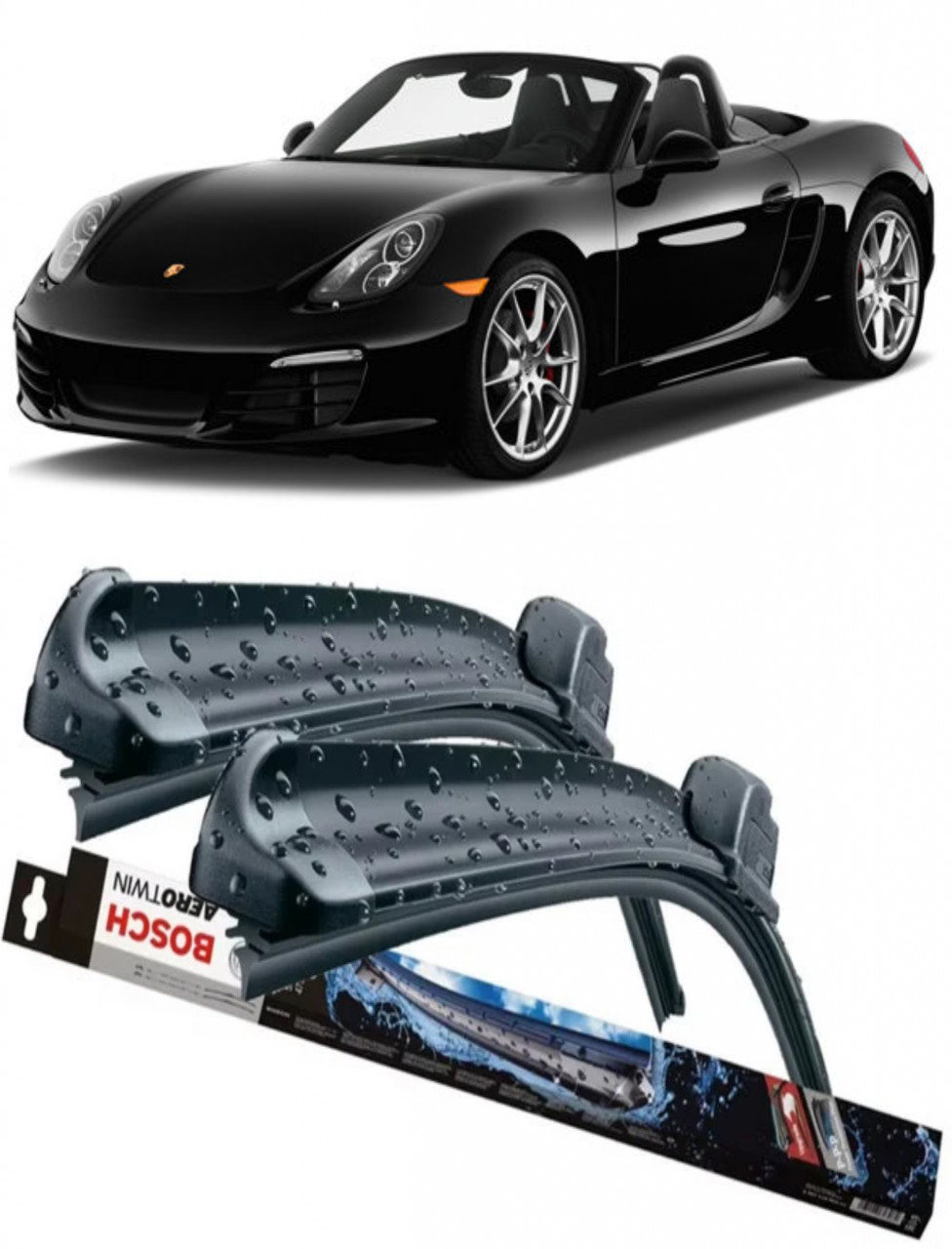 Stergatoare auto dedicat cu masina Porsche Boxter