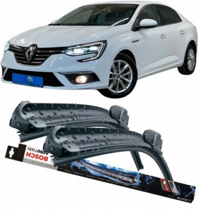 Stergatoare auto dedicat cu masina Renault Megane