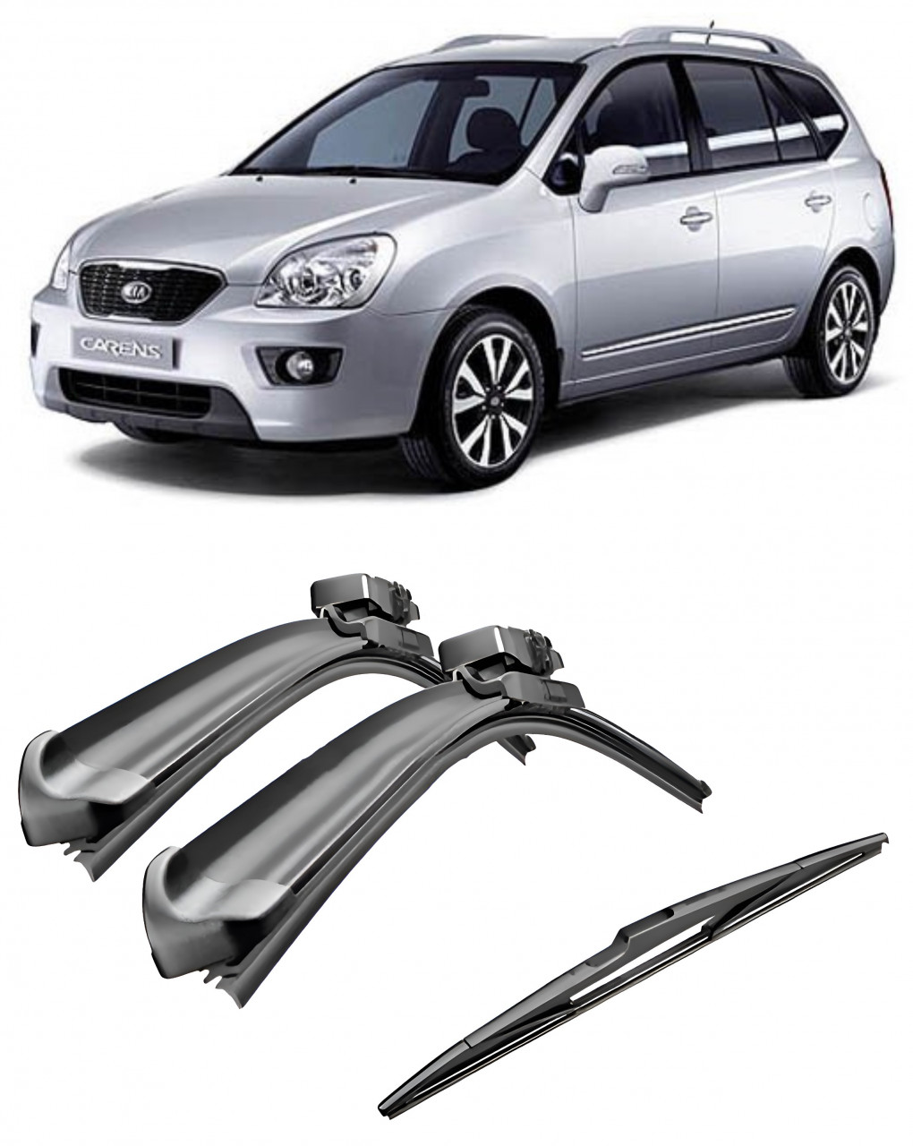 Stergatoare auto dedicat cu masina Kia Carens