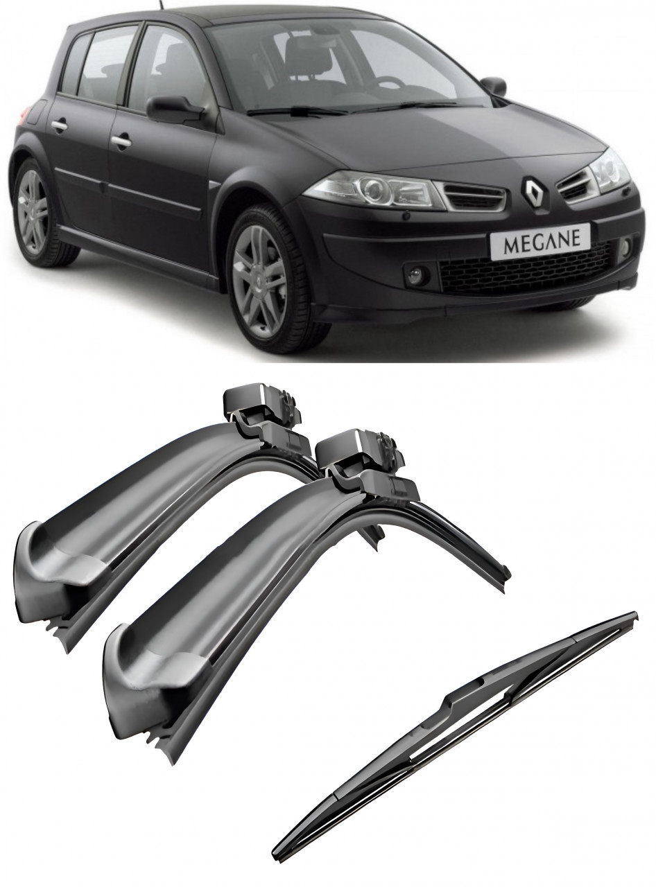 Stergatoare auto dedicat cu masina Renault Megane