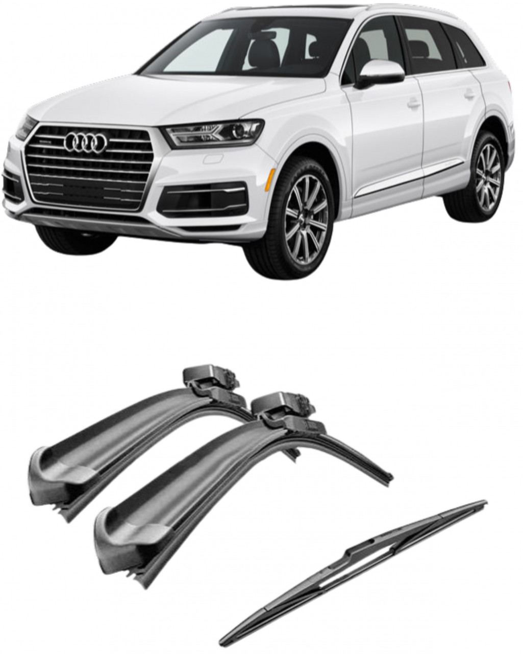 Stergatoare auto dedicat cu masina AUDI Q7