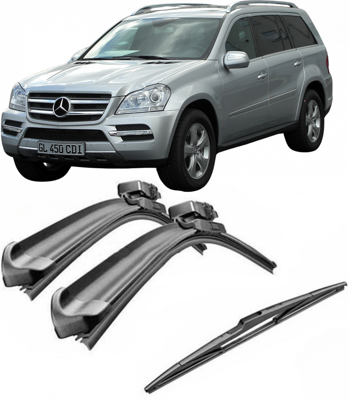 Stergatoare auto dedicat cu masina Mercedes Gl