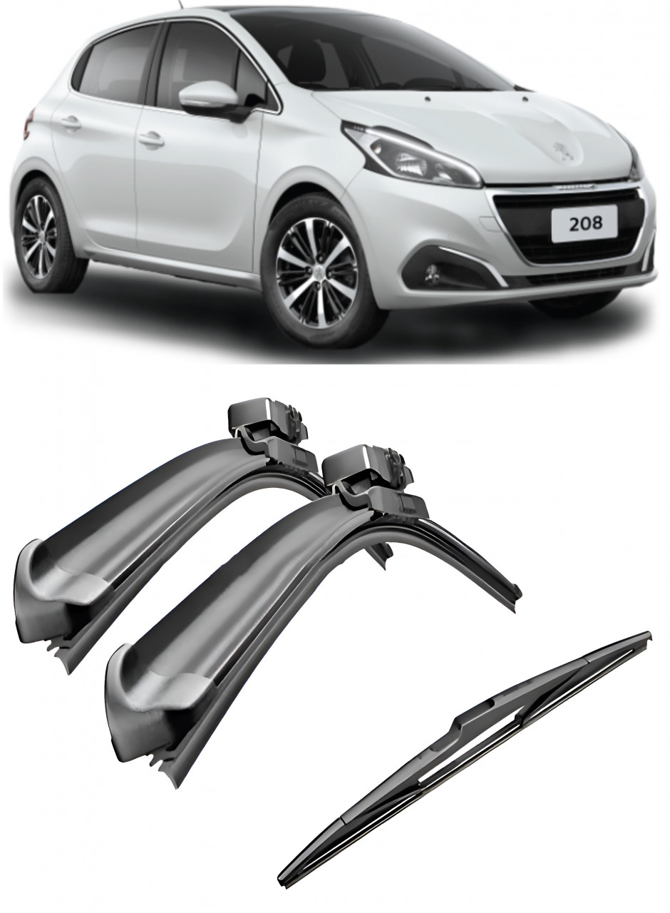 Stergatoare auto dedicat cu masina Peugeot 208