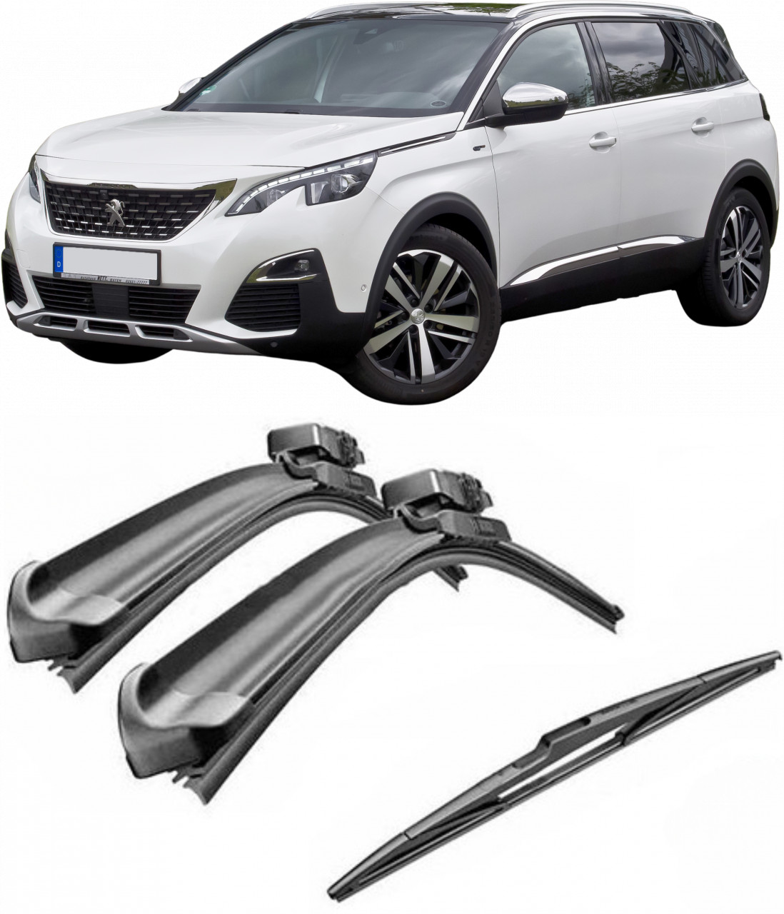 Stergatoare auto dedicat cu masina Peugeot 5008