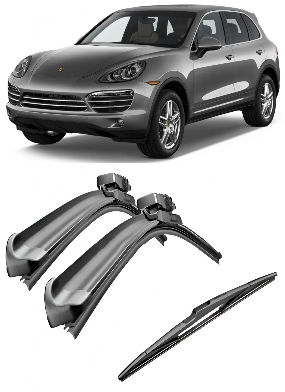 Stergatoare auto dedicat cu masina Porsche Cayenne