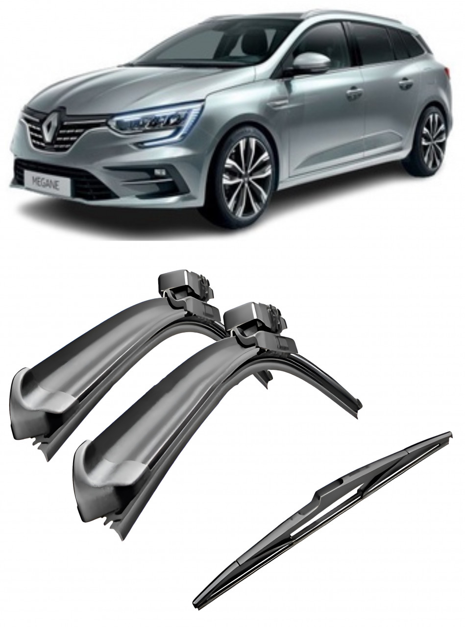 Stergatoare auto dedicat cu masina Renault Megane
