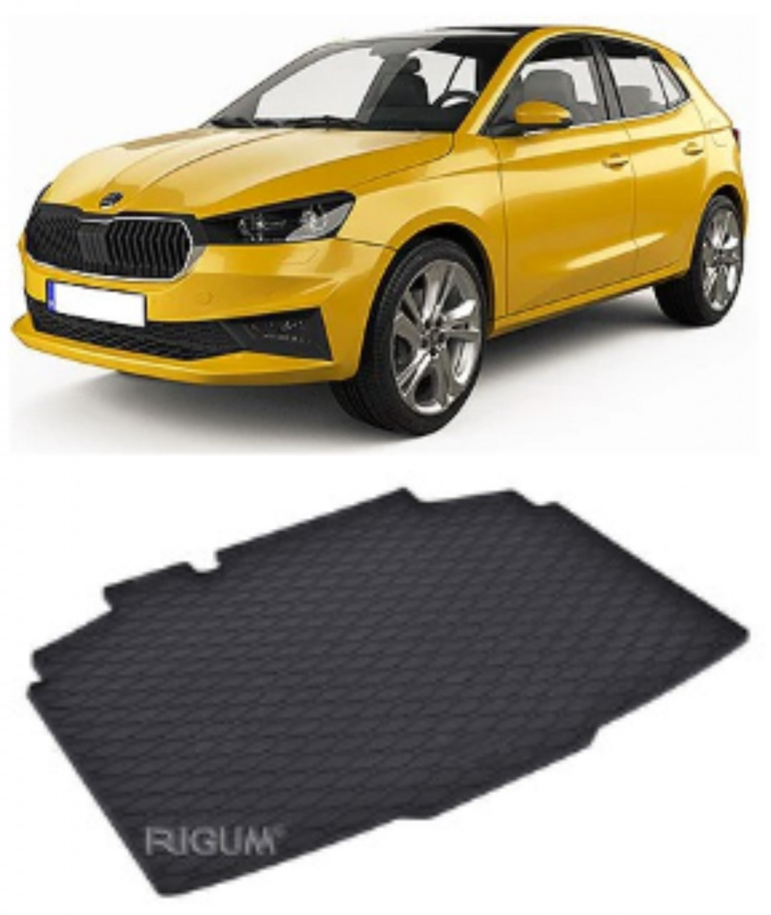 Tavita portbagaj auto dedicata pentru masina SKODA Fabia
