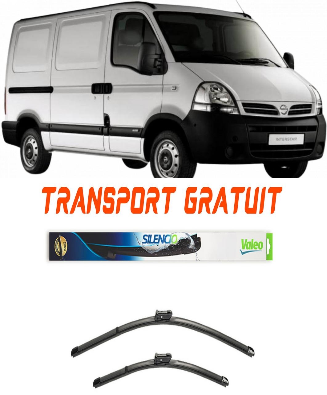Set Stergatoare auto dedicate pentru masina Nissan Interstar