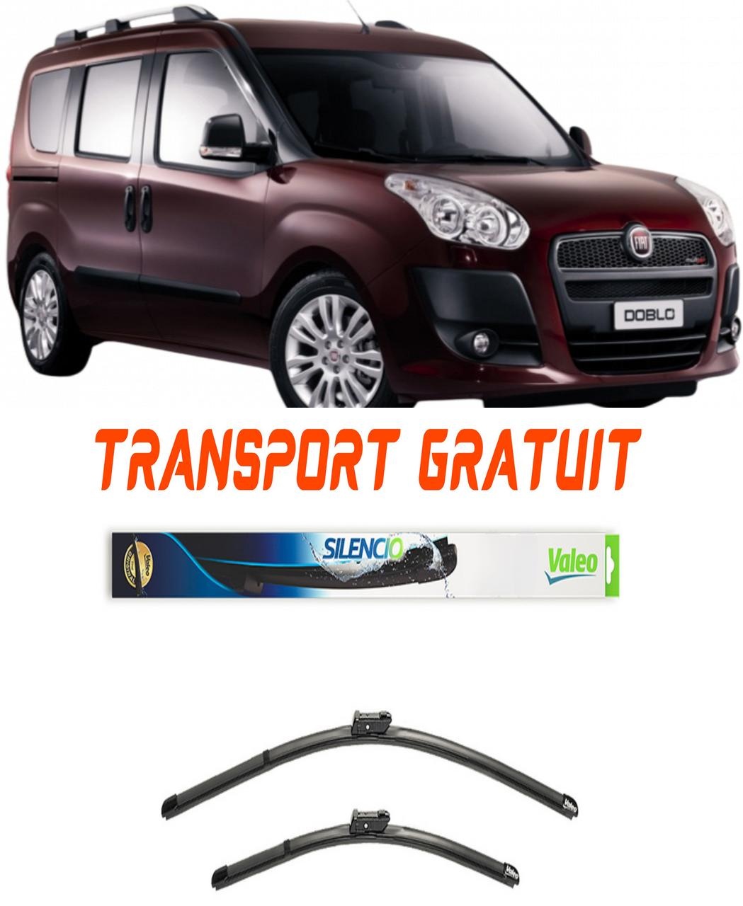 Set Stergatoare auto dedicate pentru masina Fiat Doblo