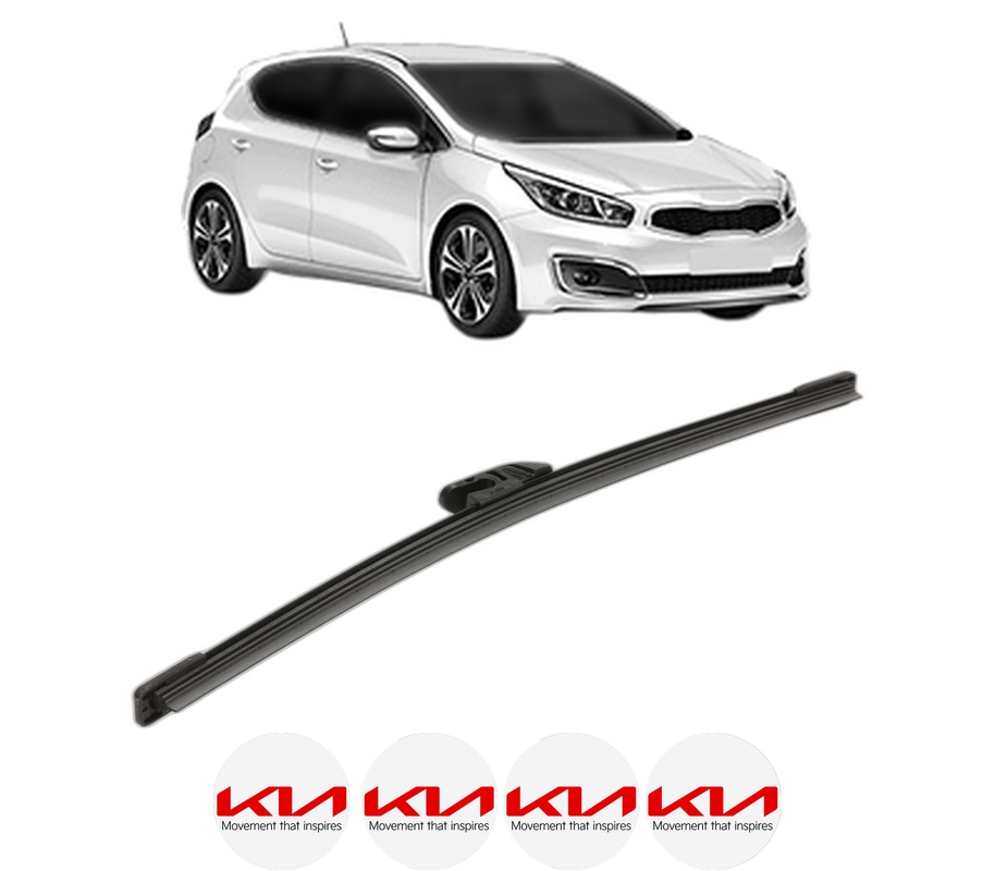 Stergator lamela spate KIA CEED Hatchback Van (CD) din 2018 - 2020, pentru luneta auto, Bosch Aerotwin, din cauciuc siliconat rezistent, 4 Stickere Auto KIA