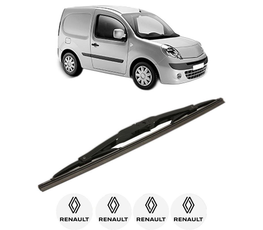 Stergator lamela spate RENAULT KANGOO Express (FW0/1_) din 2008, pentru luneta auto, Bosch Twin, din cauciuc siliconat rezistent, 4 Stickere Auto RENAULT