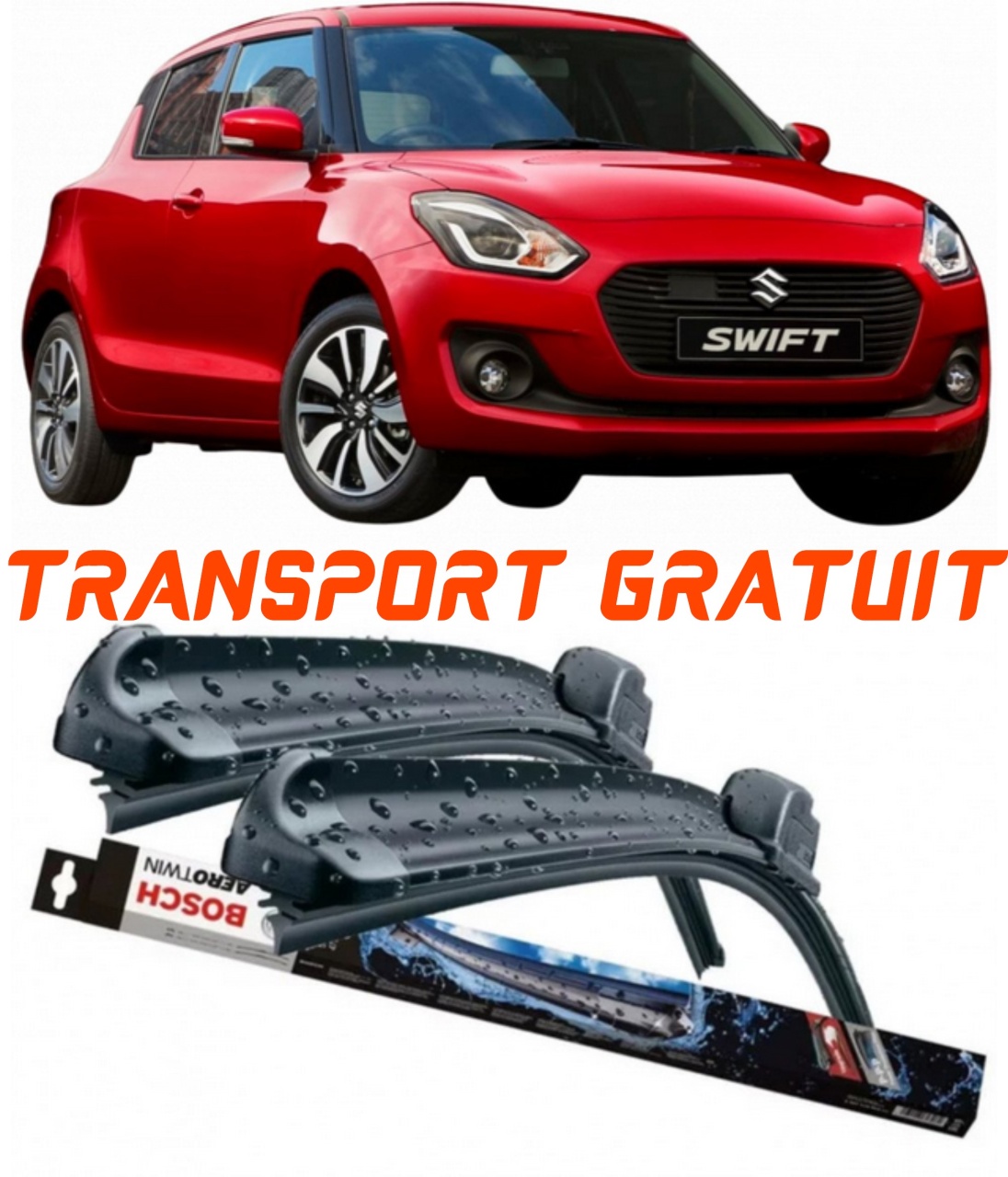 Stergatoare auto dedicat cu masina Suzuki