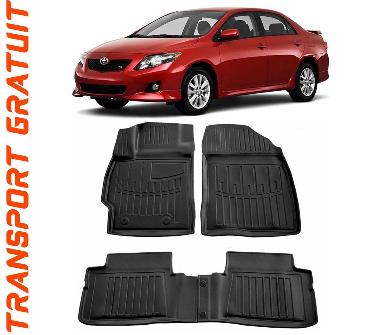 Set covorase auto pentru masina ta Toyota Corolla