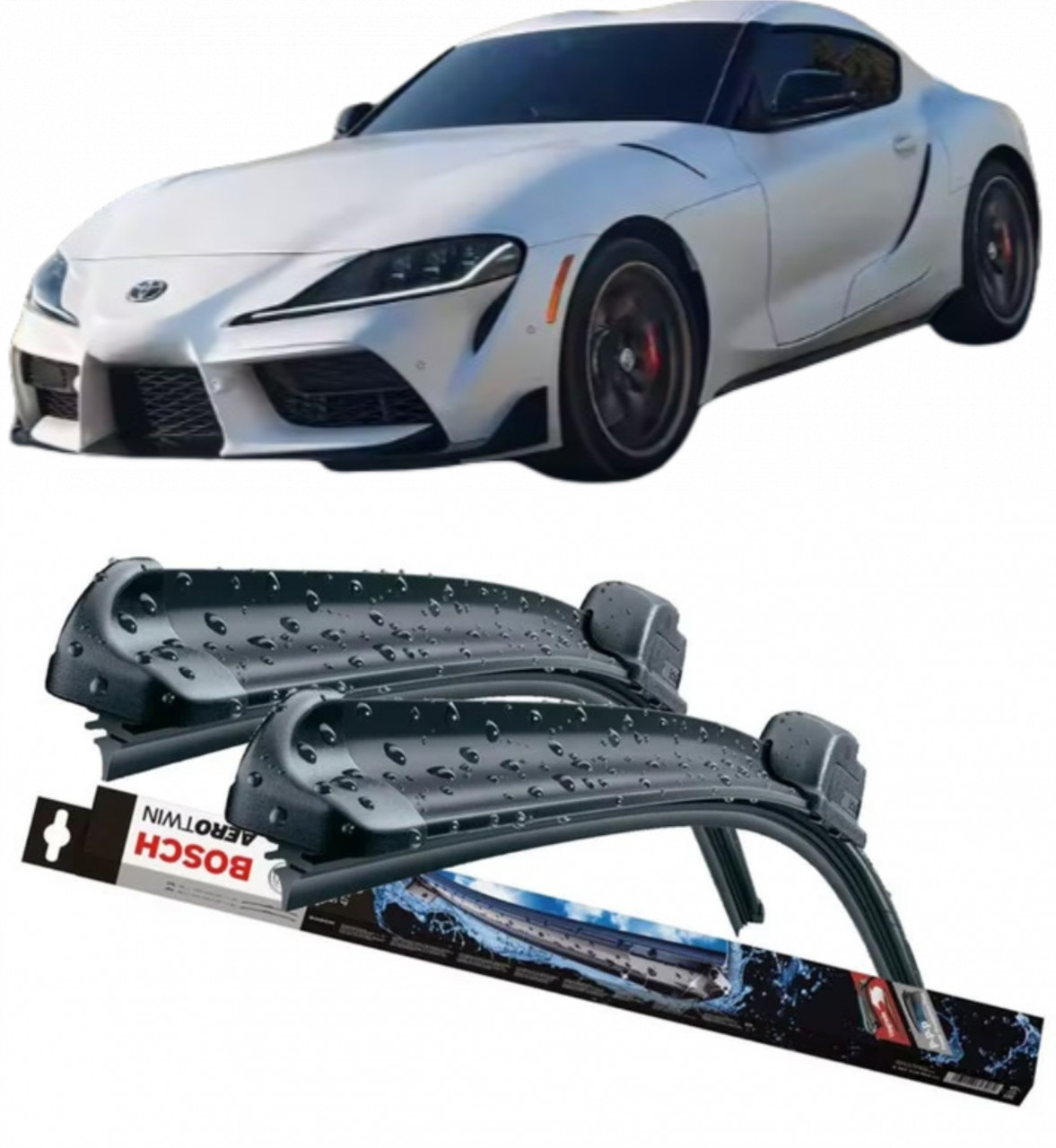 Stergatoare auto dedicat cu masina Toyota Supra