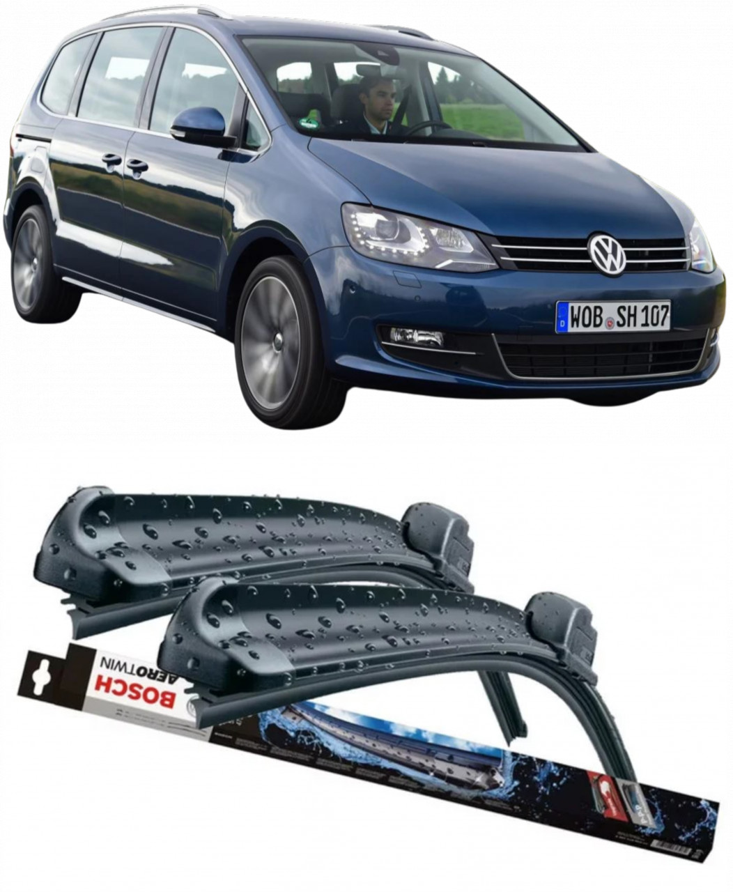 Stergatoare auto dedicat cu masina VOLKSWAGEN Sharan