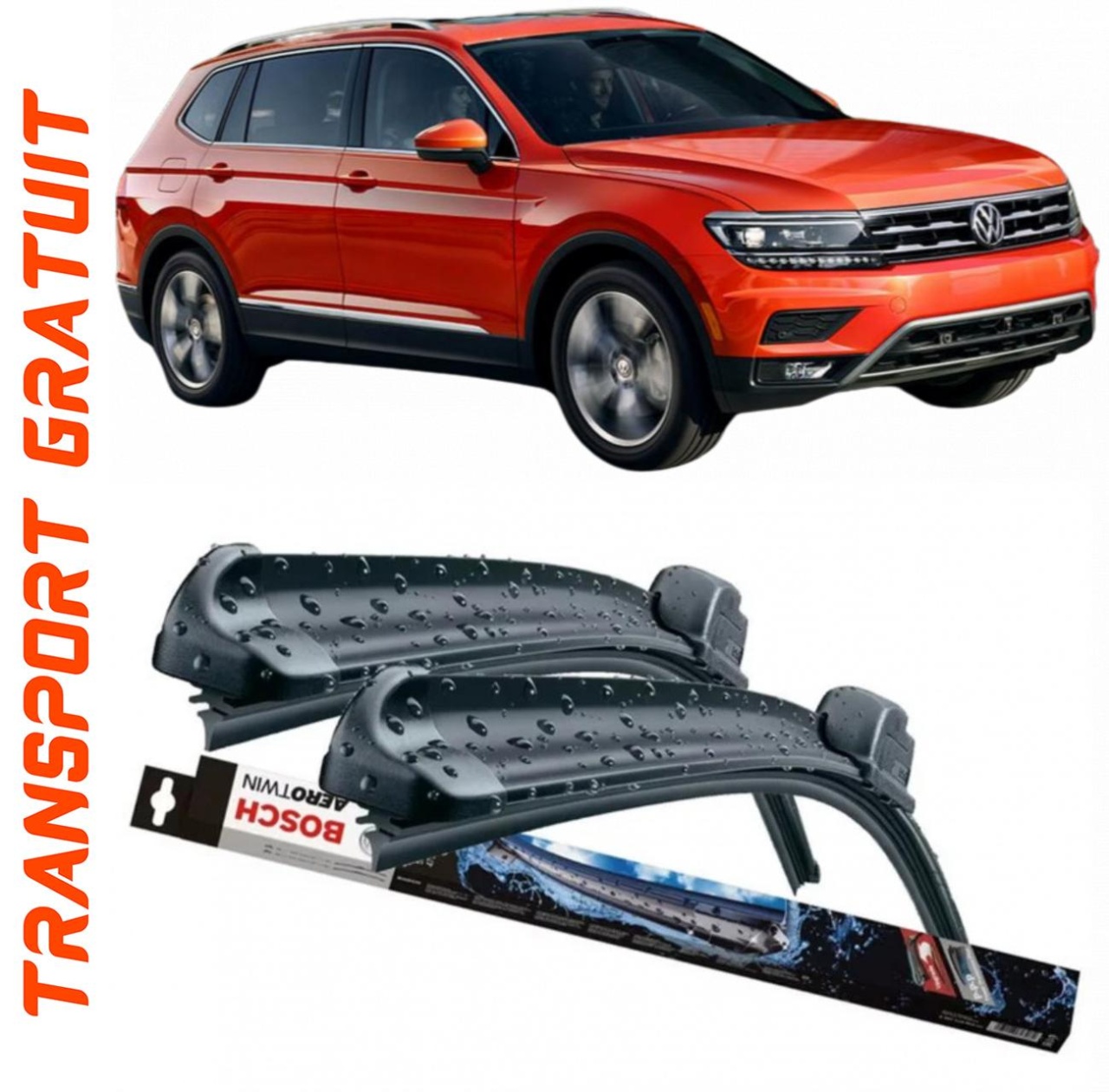 Stergatoare auto dedicat cu masina VOLKSWAGEN Tiguan