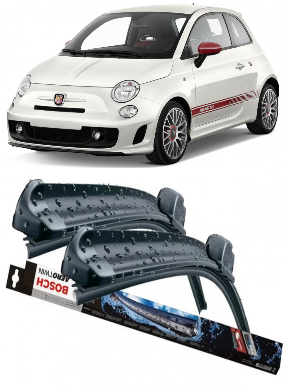 Stergatoare auto dedicat cu masina Abarth 