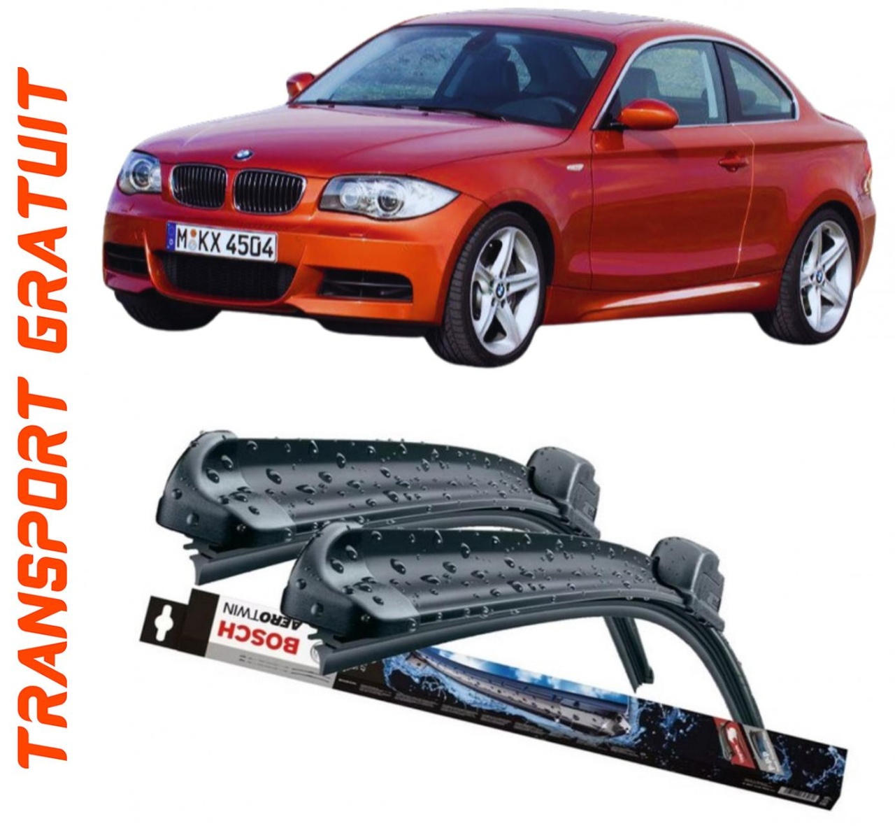 Stergatoare auto dedicat cu masina BMW