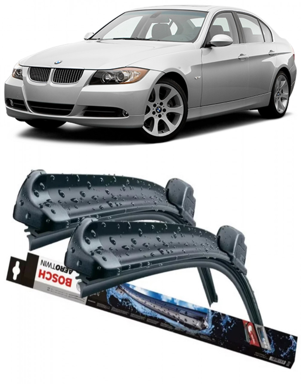 Stergatoare auto dedicat cu masina BMW 3