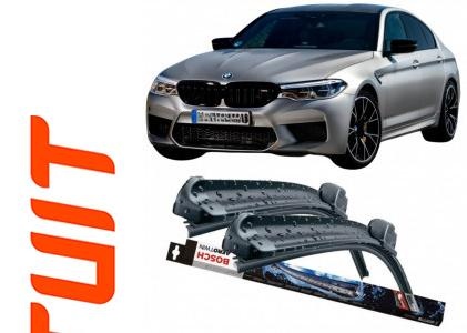 Stergatoare auto dedicat cu masina BMW 5