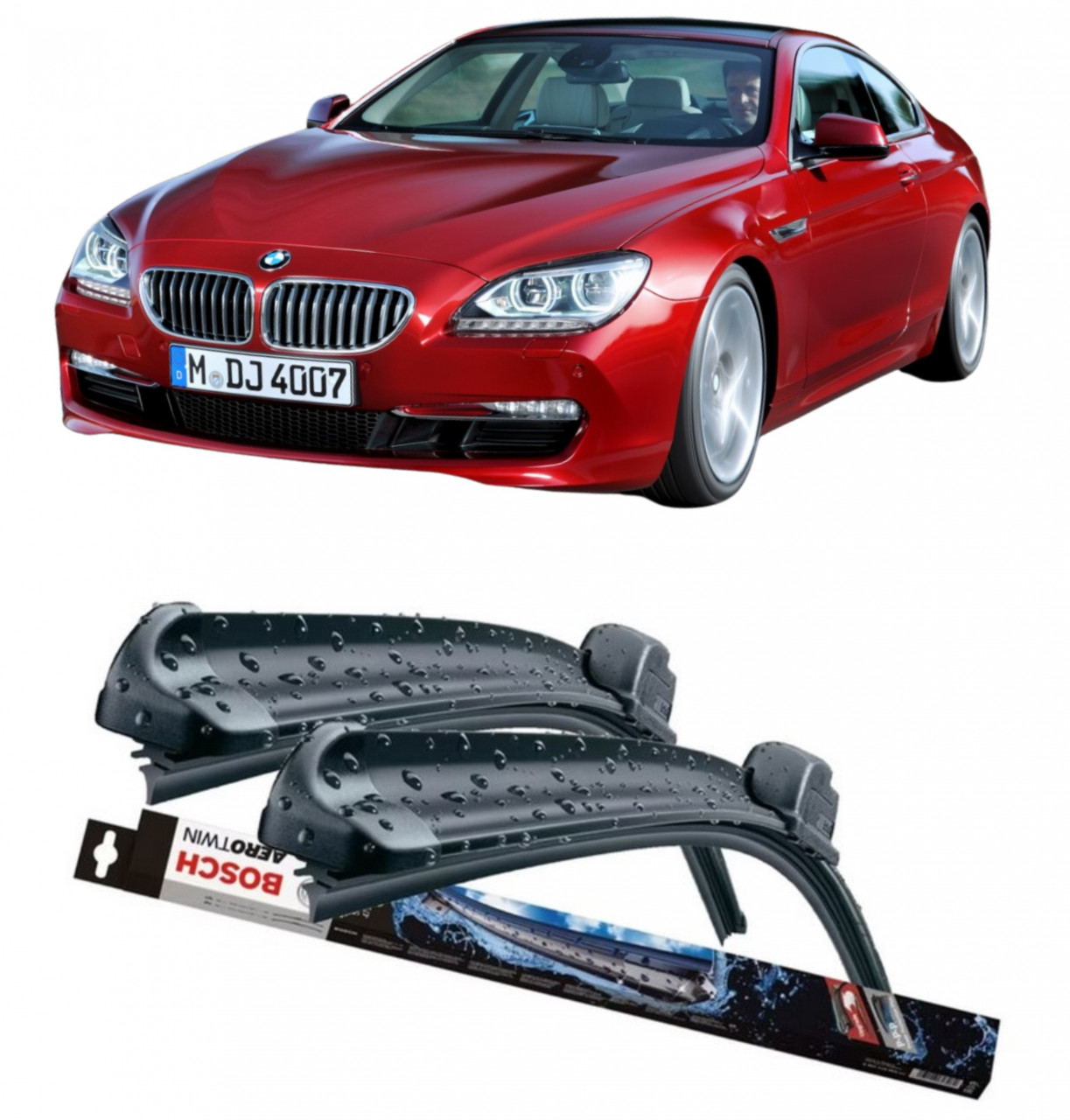 Stergatoare auto dedicat cu masina BMW 6