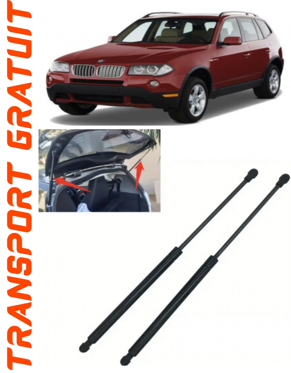 Set 2 amortizoare Haion portbagaj pentru masina BMW X3