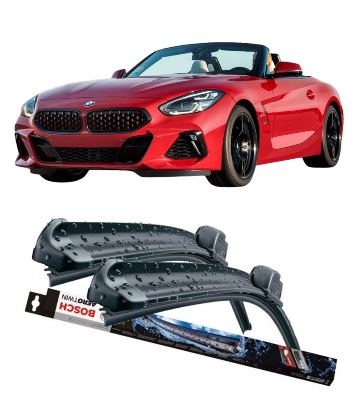 Stergatoare auto dedicat cu masina BMW Z4