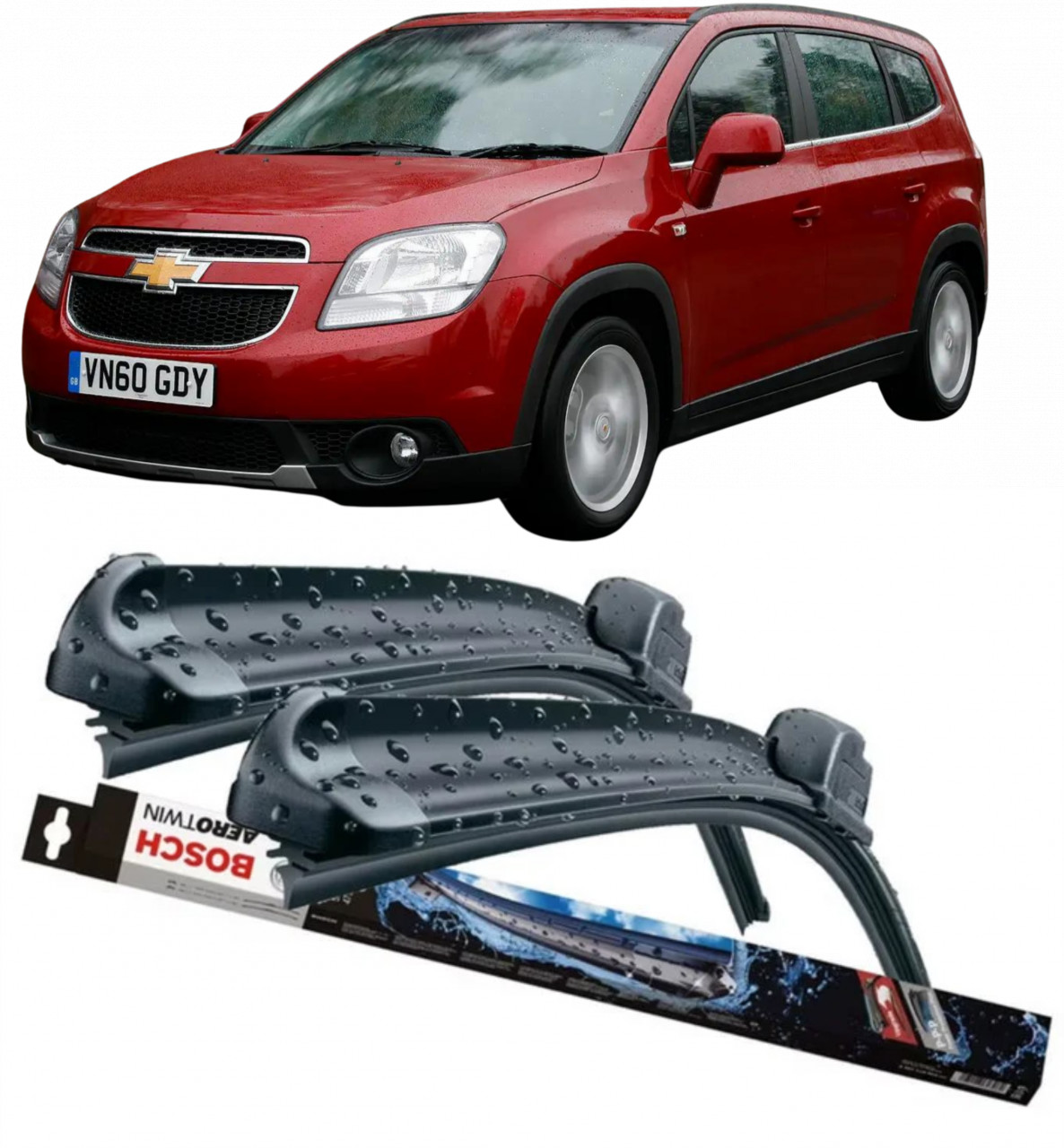 Stergatoare auto dedicat cu masina Chevrolet 