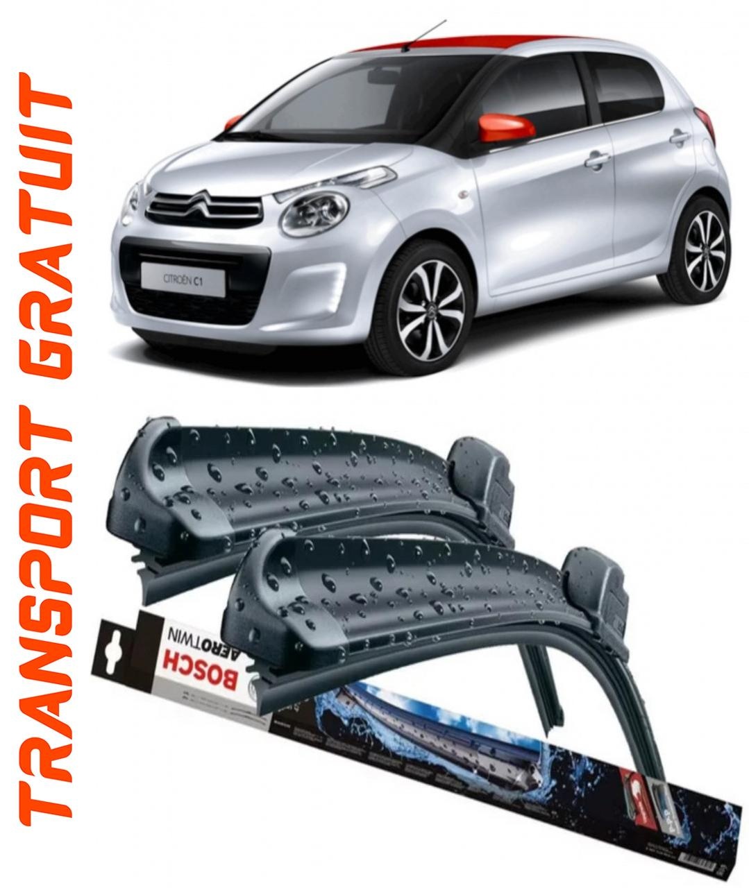 Stergatoare auto dedicat cu masina Citroen C1