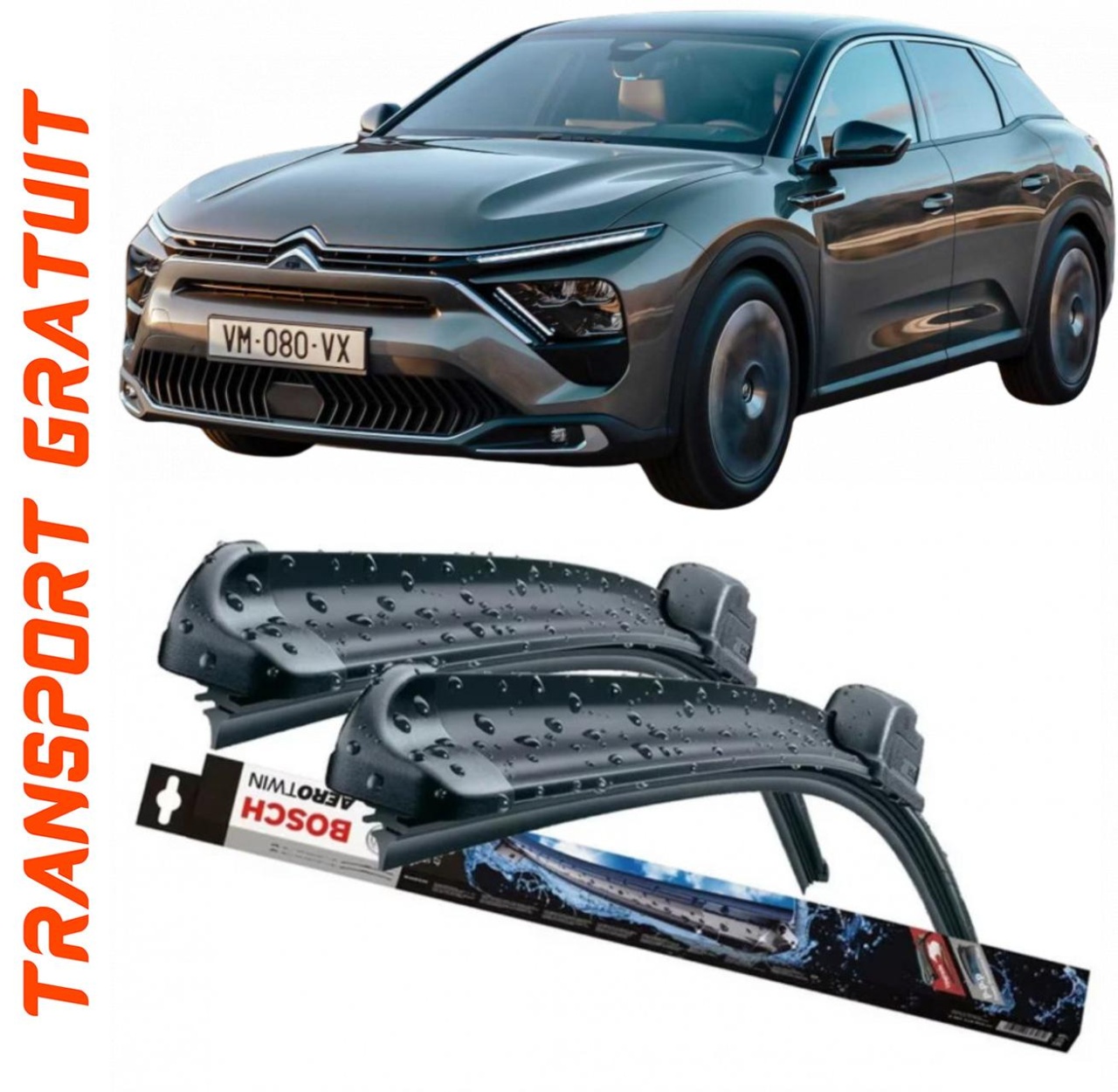 Stergatoare auto dedicat cu masina Citroen C5