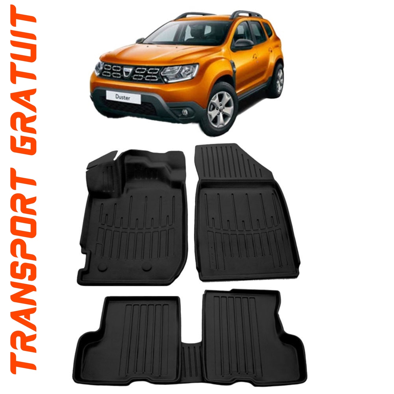 Set covorase auto pentru masina ta Dacia Duster