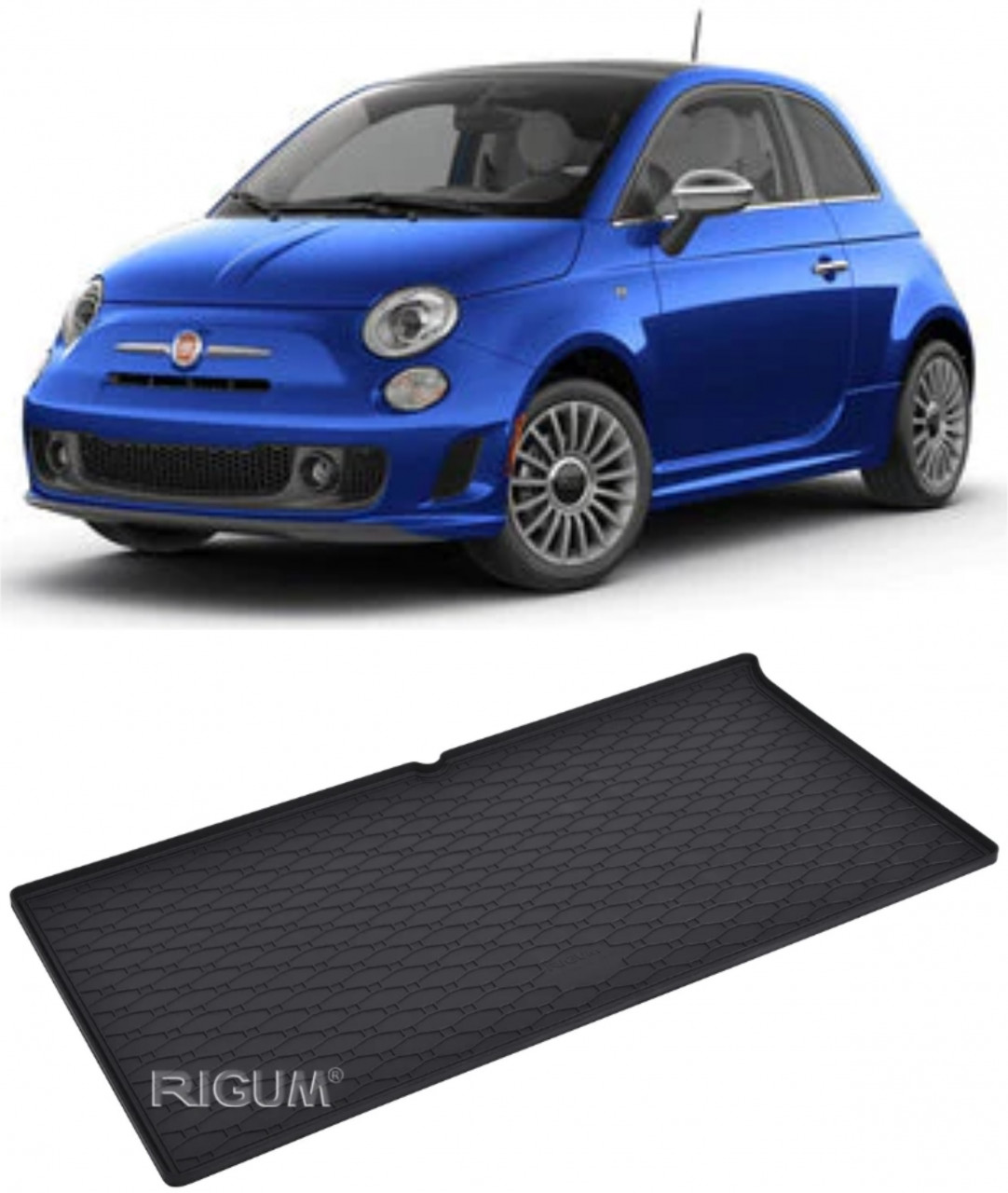 Tavita portbagaj auto dedicata pentru masina Fiat 500