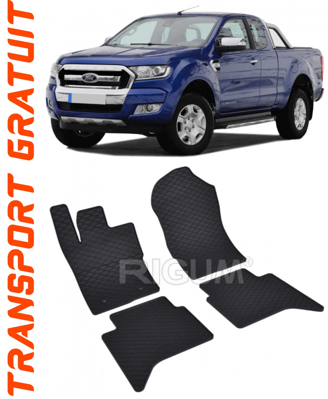 Covorase auto pentru masina ta Ford Ranger