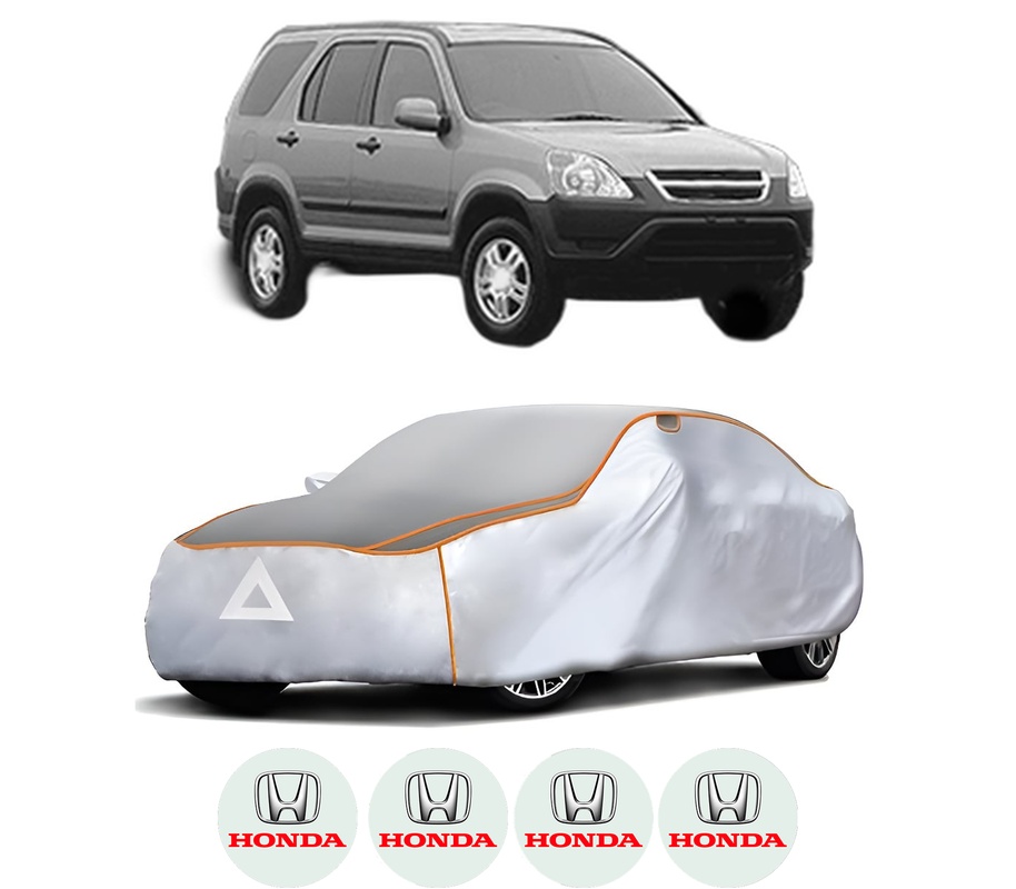 Husa Prelata Antigrindina Auto HONDA CR-V II (RD_) din 2001-2007, Protectie auto contra intemperiilor la grindina, Waterproof, 4x Stickere auto HONDA