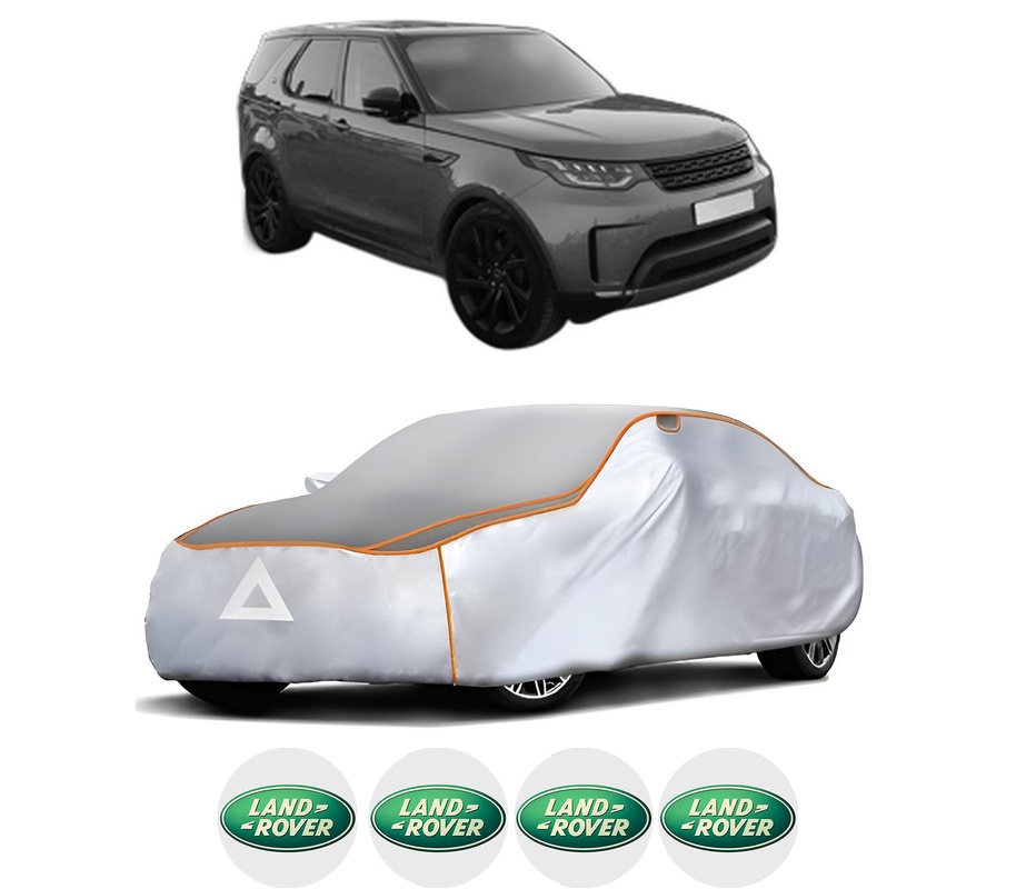 Husa Prelata Antigrindina Auto LAND ROVER DISCOVERY V (L462) din 2016-2020, Protectie auto contra intemperiilor la grindina, Waterproof, 4x Stickere auto LAND ROVER
