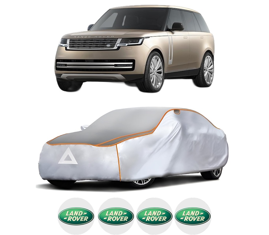 Husa Prelata Antigrindina Auto LAND ROVER RANGE ROVER V (L460) din 2021-2023, Protectie auto contra intemperiilor la grindina, Waterproof, 4x Stickere auto LAND ROVER