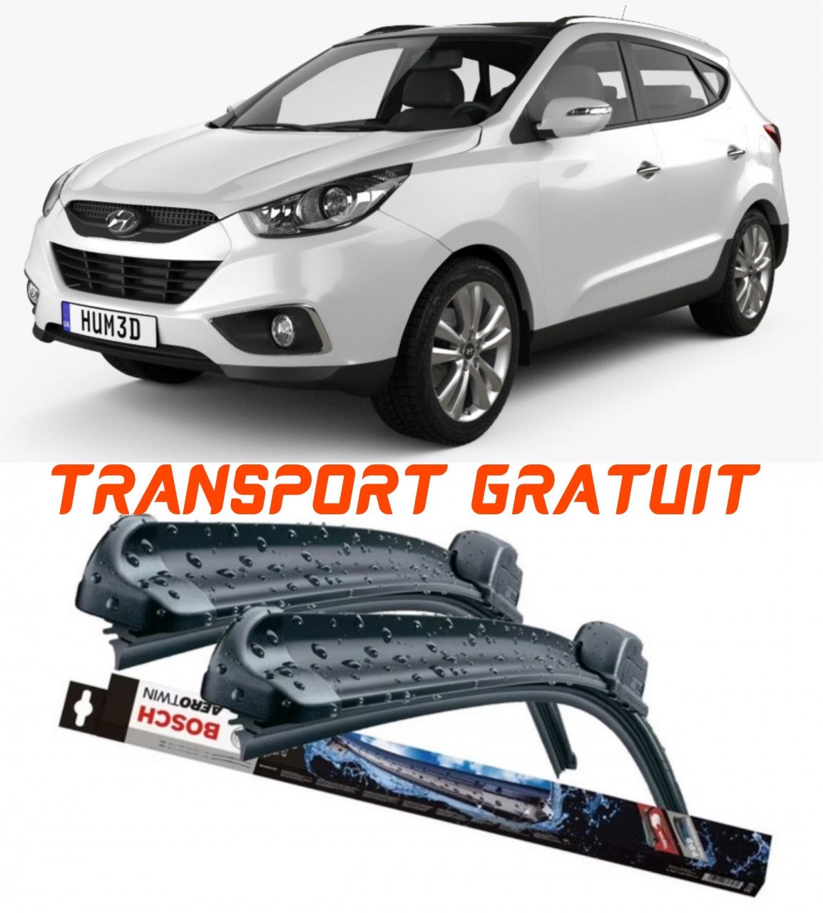 Stergatoare auto dedicat cu masina Hyundai Ix35