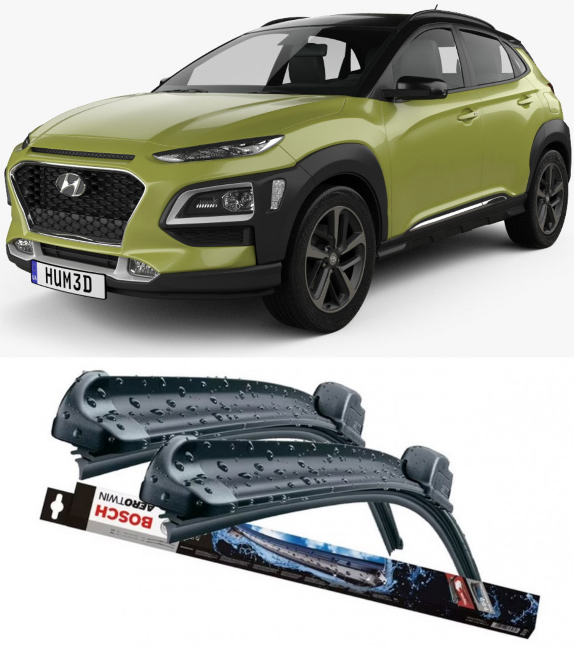 Stergatoare auto dedicat cu masina Hyundai 