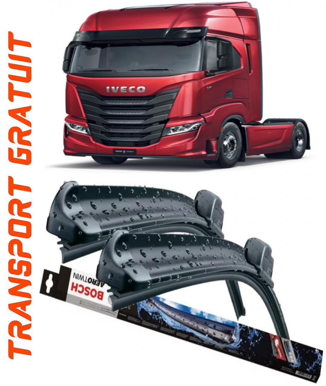 Stergatoare auto dedicat cu masina Iveco