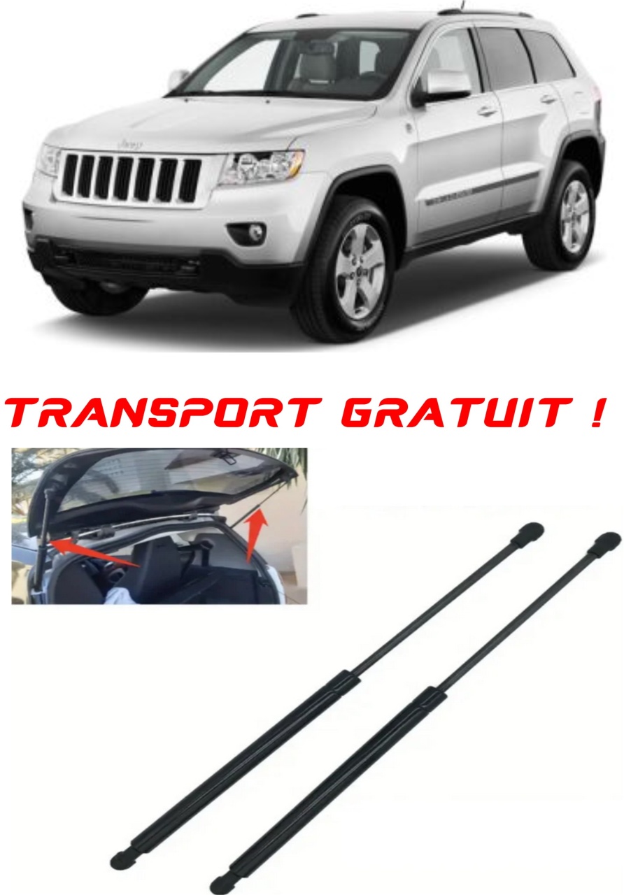 Set 2 amortizoare Haion portbagaj pentru masina JEEP GRAND CHEROKEE IV (WK, WK2)