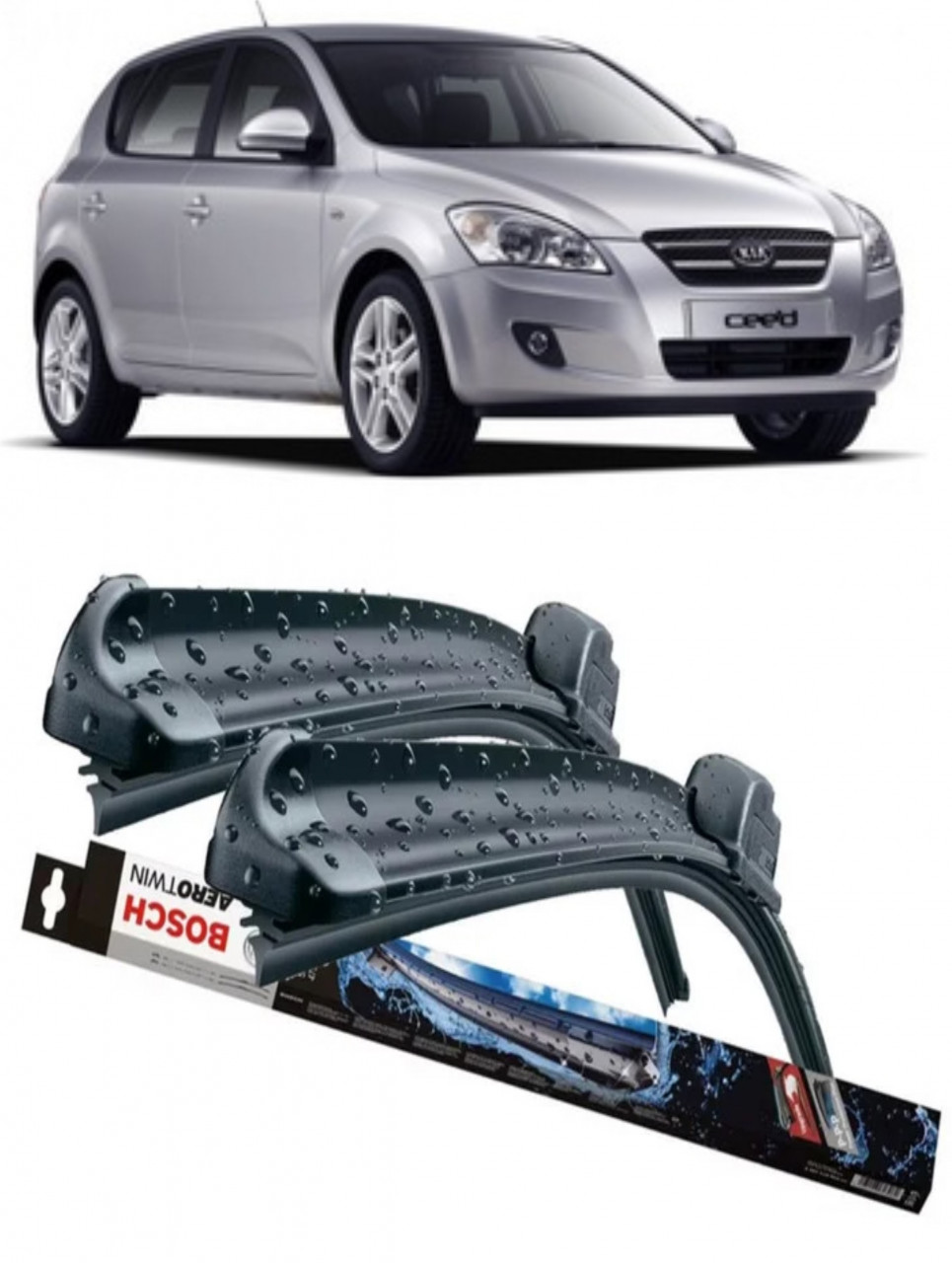 Stergatoare auto dedicat cu masina Kia Cee'D