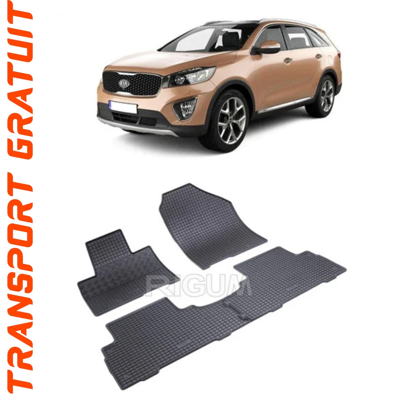 Covorase auto pentru masina ta Kia Sorento