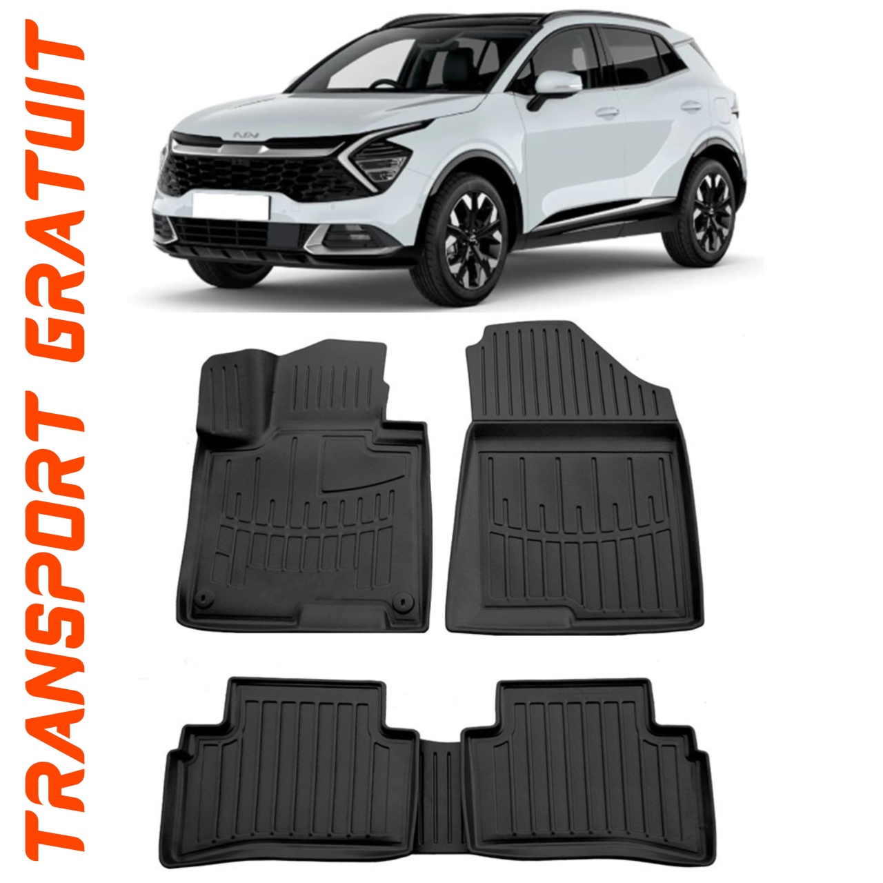 Set covorase auto pentru masina ta Kia Sportage