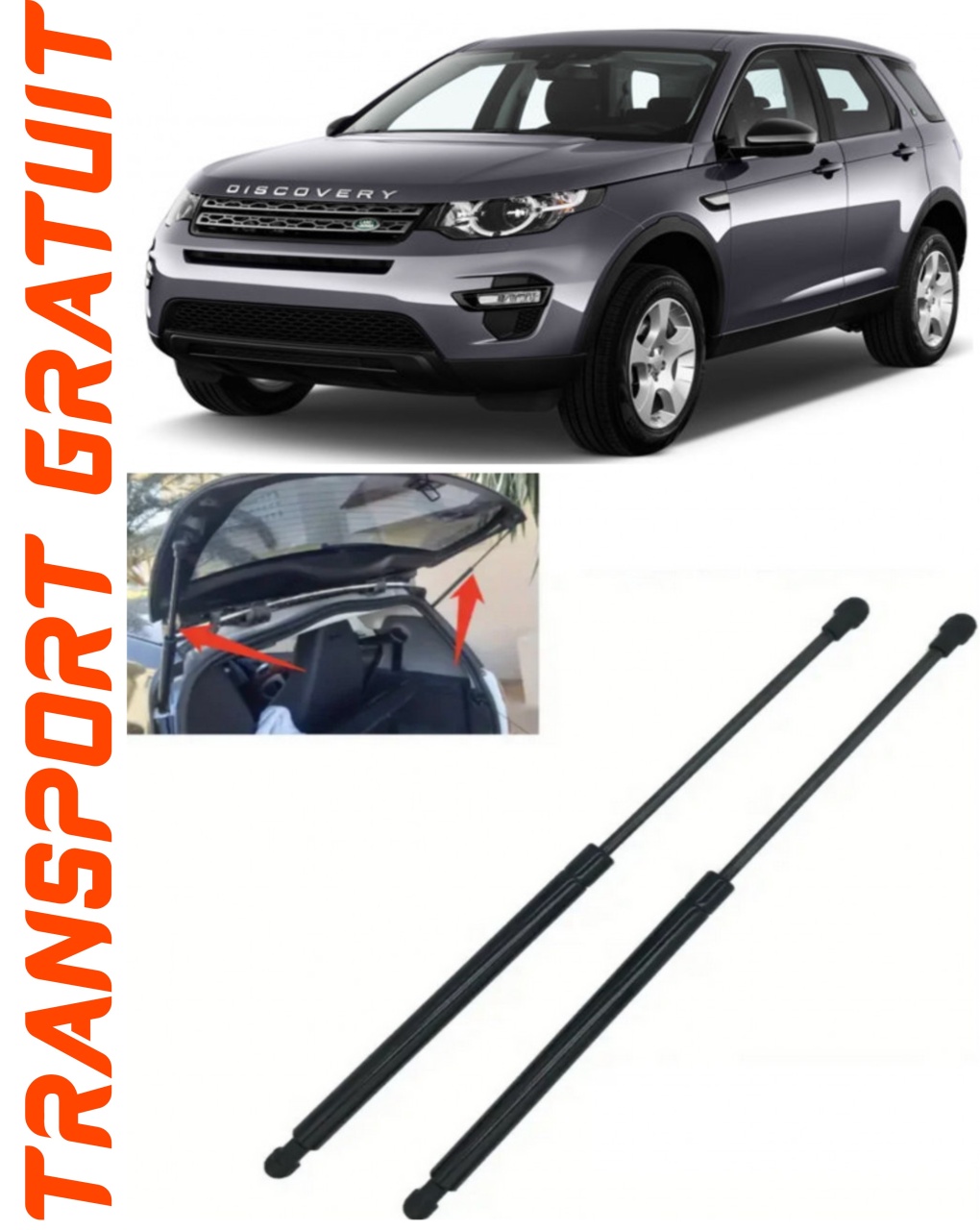 Set 2 amortizoare Haion portbagaj pentru masina Land Rover Discovery