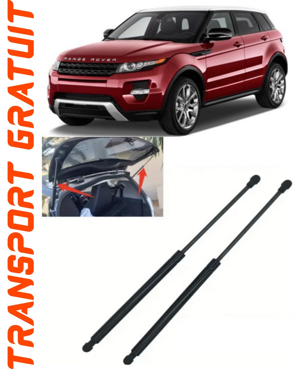 Set 2 amortizoare Haion portbagaj pentru masina Land Rover Range Rover Evoque