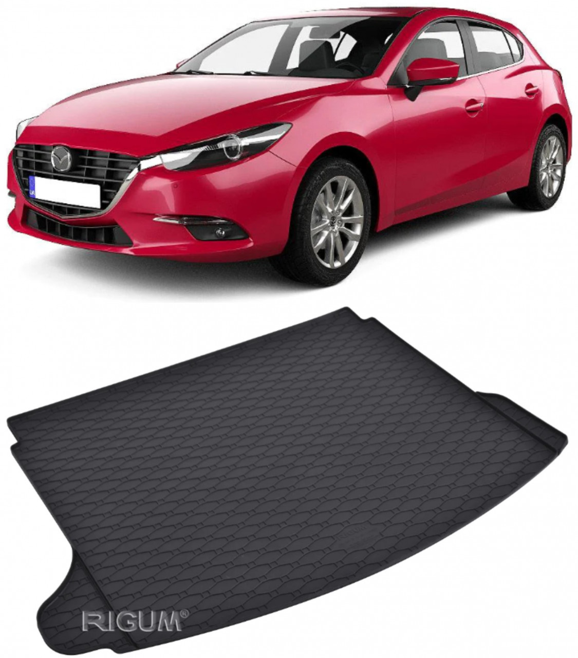 Tavita portbagaj auto dedicata pentru masina Mazda 3